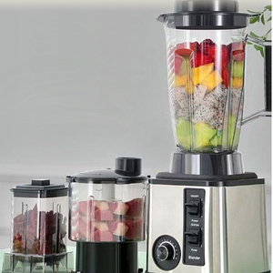 เครื่องปั่นอเนกประสงค์ 8 in 1 กำลังไฟ 9500 วัตต์ เครื่องเตรียมอาหารไฟฟ้า 6 in 1 เครื่องผสมและบดอเนกประสงค์สำหรับงานหนัก และเครื่องคั้นน้ำผลไม้ - Product Image 5