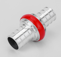 Kopling Selang Pemadam Kebakaran Aluminium Machino Paduan Magnesium KDK65Z Sambungan Cepat 40/50/65/80mm Kopling Selang Air