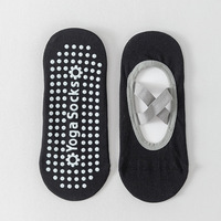 Yoga-Socken für Damen mit Silikon-Antirutsch-Sohle, Flache Socken für Tanz, Fitness, Pilates, Maßgefertigte Sport-Bootssocken