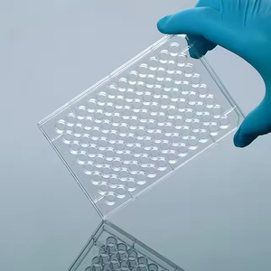 Piring sel plastik sekali pakai, pelat steril 96 sumur, piring budaya tisu untuk laboratorium - Product Image 6