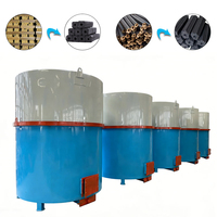 Four de carbonisation à charbon de bois de coque de noix de coco, modèle à palans, vente directe d'usine chinoise