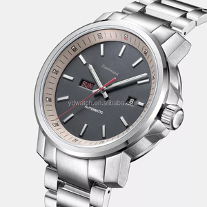 Reloj de Doble Calendario para Hombre, Acero Inoxidable, Retro, Simple, Mecánico - Product Image 2