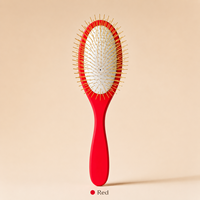 Vente d'usine : Peigne et brosse à poils longs en caoutchouc écologique de luxe pour toilettage d'animaux, avec poils doux, pour usage domestique