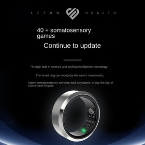 แหวนสมาร์ท Huaqiang North สำหรับการเชื่อมต่อข้ามพรมแดน วัดระดับออกซิเจนในเลือด อัตราการเต้นของหัวใจ กันน้ำ สำหรับการตรวจสอบสุขภาพ รองรับ Android และ IOS - Product Image 2