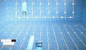 <span class=keywords><strong>Robot</strong></span> <span class=keywords><strong>per</strong></span> <span class=keywords><strong>Pulizia</strong></span> Piscine Portatile Wireless con Doppio Motore, Auto-Parcheggio, Avvio con Un Tocco, Antiscivolo in ABS - Product Image 5
