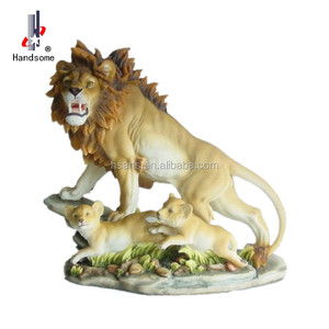 Decoración de casa de agradable de interior estatuas de León para la venta - Product Image 3