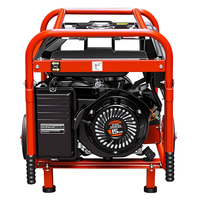 Générateur à essence puissant HN9500EP, 4 temps, refroidi par air, 8000W, démarrage électrique, puissance maximale 9,3KW, réservoir de carburant de 23L, autonomie de 6,5h