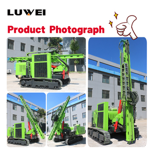 고출력 파일링 머신 다양한 액세서리 장착 산악 사막 발전용 지반 스크류 파일 드라이버 - Product Image 3