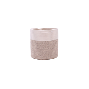Panier De Supermarché Fabricant gros coton tissé Multicolore naturel Chanvre corde plante paniers de rangement de blanchisserie - Product Image 6