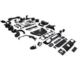 Kit carrosserie complet style G63 AMG pour Suzuki <span class=keywords><strong>Jimny</strong></span> 3 portes 5 portes JB74 JB64 2019-2025, kit de conversion, pare-chocs avant, pare-chocs arrière, capot - Product Image 4