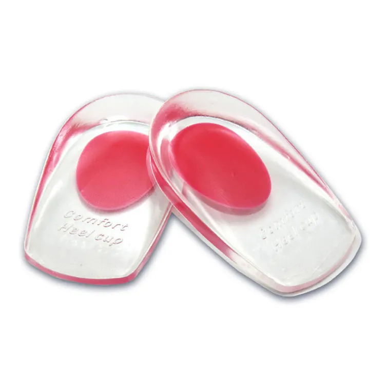 Comfort And Protective Heel Insole Silicone Gel Pad Anti Slip Therapeutic Silicone Pad