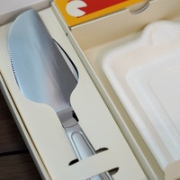 Ensemble de coupe-gâteau et spatule à gâteau pour la table de desserts des fêtes d'anniversaire