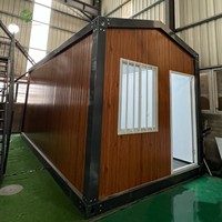 Maisons conteneurs modulaires en acier, 10ft, 20ft, 40ft, démontables, portables, respirantes, design contemporain, pour bureaux et hôtels