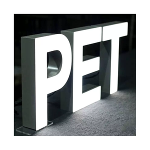 Lit anteriori acrilico 3D Super lettera segno senza traccia canale <span class=keywords><strong>LED</strong></span> lettera illuminata segno lettera lettera
