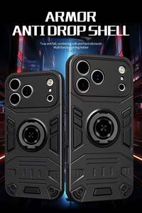 Housse de protection de caméra de fenêtre de poussée avec étui de téléphone antichoc à anneau magnétique pour Huawei 400 LITE 400 <span class=keywords><strong>SMART</strong></span> X7D X6C X9B X8B X8 X9A - Product Image 5