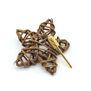 Fraise à ongles en acier tungstène de 6,60 mm à tête arrondie, grande taille, stable et efficace pour le meulage, idéale pour la manucure en salon - Product Image 2