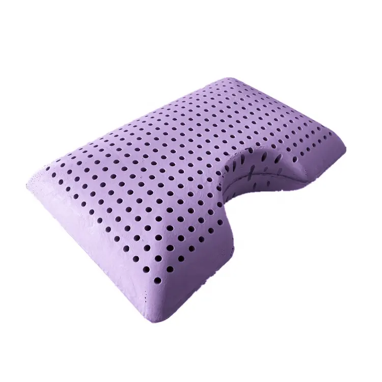 Son tasarım lavanta bellek köpük içbükey tipi yastık