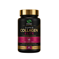 Capsules de collagène OEM ODM avec vitamine C, biotine, complément alimentaire pour la santé de la peau, des cheveux, des ongles et des articulations, 60 capsules