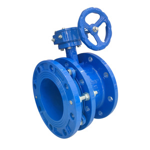Up The Ball Butterfly Valve Dn150 Pn16 Ductile Iron Soft Seal For Water Flow Control - Product Image 2