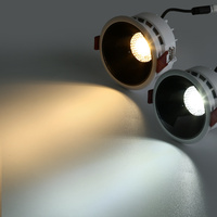 Kontrol Suara Cerdas Baru Yang Dapat Disesuaikan Aplikasi Kontrol Zigbee Led Pintar Downlight Tersembunyi