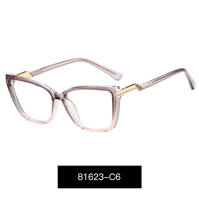 C6 Grigio trasparente/Rosa trasparente