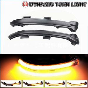 Nuova Luce LED Dinamica Sequenziale per Indicatore di Direzione con Lente Fumé per <span class=keywords><strong>Specchietto</strong></span> Laterale VW <span class=keywords><strong>Golf</strong></span> MK7 <span class=keywords><strong>7</strong></span> GTI R GTD - Product Image 2