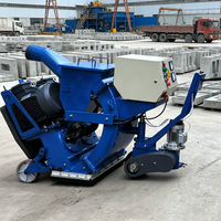 Machine polyvalente de nettoyage des pistes aéroportuaires pour l'élimination des adhésifs et l'effacement des lignes