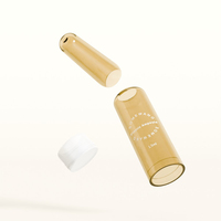Ampoule de soin cosmétique, bouteille d'échantillon de 1.5ml, 3ml, 5ml, 10ml, à presser, en plastique PETG, 50 pièces