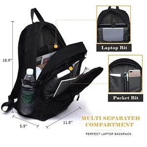 Sac à dos de <span class=keywords><strong>sport</strong></span> pour basket-ball avec poche pour ballon, sac de voyage pour homme, étanche, avec compartiment pour ordinateur portable et chaussures, pour football, fitness, soccer, gym - Product Image 4