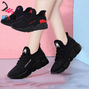 Venta de Fábrica, Zapatos Deportivos Casuales para Mujer, Nuevos, Económicos, Cómodos, de Moda, con Suela Gruesa, de Tela - Product Image 3
