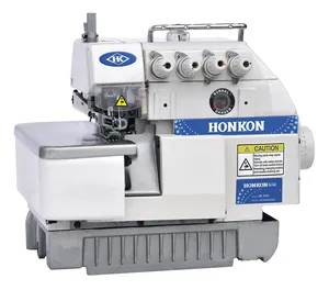 HONKON nueva máquina de coser Overlock 747D PRECIO DE China en Pakistán cuatro hilos