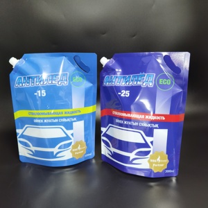 Tùy chỉnh 1L 2L 3L rửa xe dầu gội đứng lên <span class=keywords><strong>Spout</strong></span> <span class=keywords><strong>Pouch</strong></span> bao bì với cắt xử lý giặt chất tẩy rửa hóa chất đóng gói túi - Product Image 3