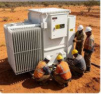 Transformador de Distribución Trifásico S13-M-800 de 10kV a 0.4kV, Alta Eficiencia, Sellado Herméticamente, Sumergido en Aceite, Refrigeración ONAN