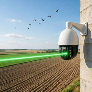 Fengtaida Nouveau Répulsif d'Oiseaux Intelligent à Laser AI 360° avec Fonction de Croisière Automatique °   Caméra PTZ à dôme rotatif pour la surveillance des fermes et des vergers - Product Image 1