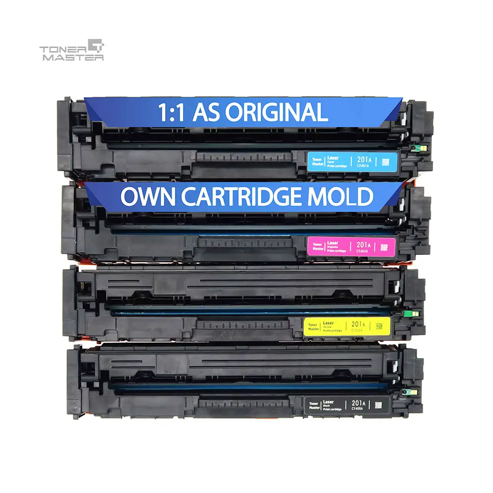 Giá bán buôn cho HP Máy Photocopy Toner Cartridge CF400A-CF403A 201A cho HP màu LaserJet Pro M252DW M252n Mfp M277DW M277N