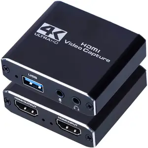 Hot Koop 4K Hdtv Naar Usb 3.0 Video Capture Card Met Hdtv Capture Card Voor Obs Vastleggen Game Live broadcast