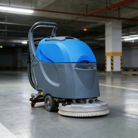 Nouvelle décapante électrique professionnelle industrielle OLISEN 1450W 24V pour sols durs, portative et robuste