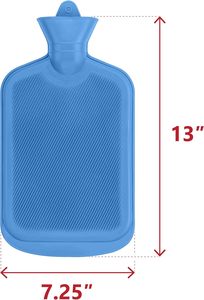 Bolsa de Agua Caliente de Goma Clásica sin BPA al por Mayor, para Alivio del Dolor, Bolsa de Agua Caliente de Goma Suave de Primera Calidad - Product Image 2
