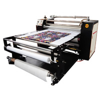 Presse à chaud rotative à sublimation grand format pour tissus, machine d'impression par transfert thermique multifonctionnelle pour pièces découpées