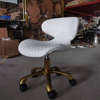 Prix d'usine Cabinet dentaire/Salon/Spa UTILISER Cuir PVC Base en alliage d'aluminium tabouret de selle coloré tabouret dentaire chaise