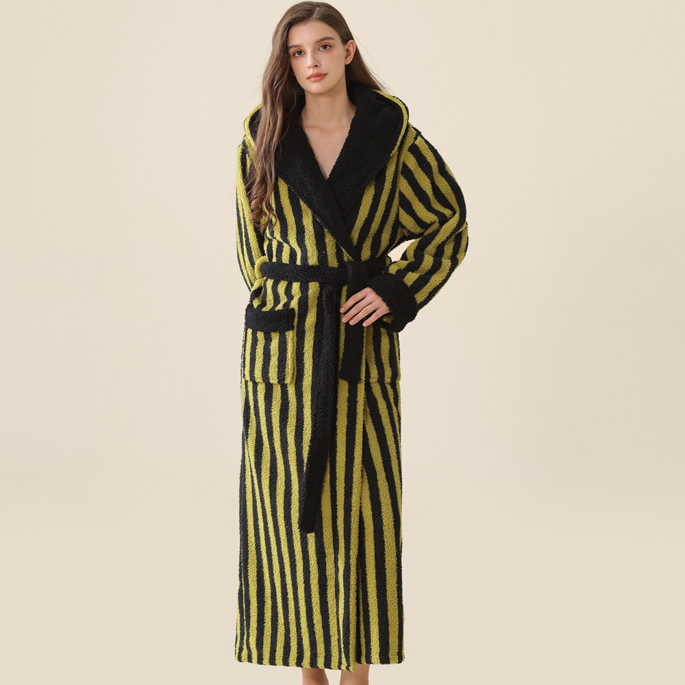 Black and green stripes-womens