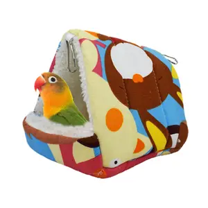 Mùa Đông Chim Tổ Vật Nuôi Võng Bông Giường Treo Pet Bird Lồng Cho Lồng Thích Hợp Chim Và Vẹt Hamster Gerbils Tàu lượn