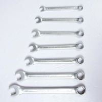 Ensemble de 10 pièces tête mobile tête fixe double usage clé à cliquet clé à main rapide Machine réparation clés