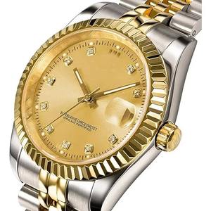 Drioshipping <b>Watch</b> Automatic Mechanical Gold-plated Steel Self-winding Sapphire Glass Formal Waterproof <b>Watch</b> Japanesemovement - Product Image 2