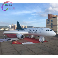 Avion/Airbus/Aéronef Gonflable Géant Personnalisé pour Publicité – Idéal pour la Publicité Gonflable