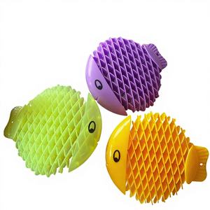Ehanking Juguete Sensorial de Plástico con Forma de Pez para Aliviar el Estrés, Juguete Educativo para Dedos, Novedoso y Extraño, Elástico - Product Image 1