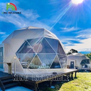Mozzi cupola geodetica <span class=keywords><strong>kit</strong></span> <span class=keywords><strong>per</strong></span> la casa <span class=keywords><strong>campeggio</strong></span> all'aperto struttura in acciaio Pvc tenda ristorante dell'hotel con connettori a cupola geodetica - Product Image 3