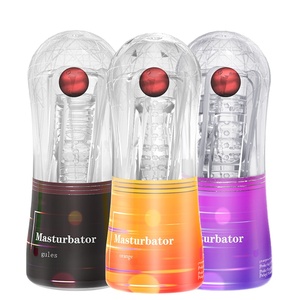 Masajeador de Entrenamiento para Pene, Copa Masturbadora de Garganta Profunda Realista y Suave para Adultos - Product Image 1