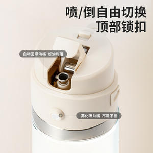 ขวดสเปรย์น้ำมันซีเทียนหลง ขวดแก้วมีฝาปิด สำหรับเก็บเครื่องปรุงในครัว ขนาด 500 มล. - Product Image 2