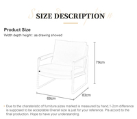 Fauteuil d'appoint tubulaire carré en métal avec coussin en cuir PU multicolore – Idéal pour salon moderne, hall d'hôtel, salle d'attente (vente en gros)